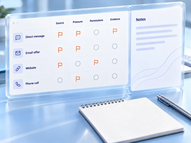 Offer Warning Checklist
