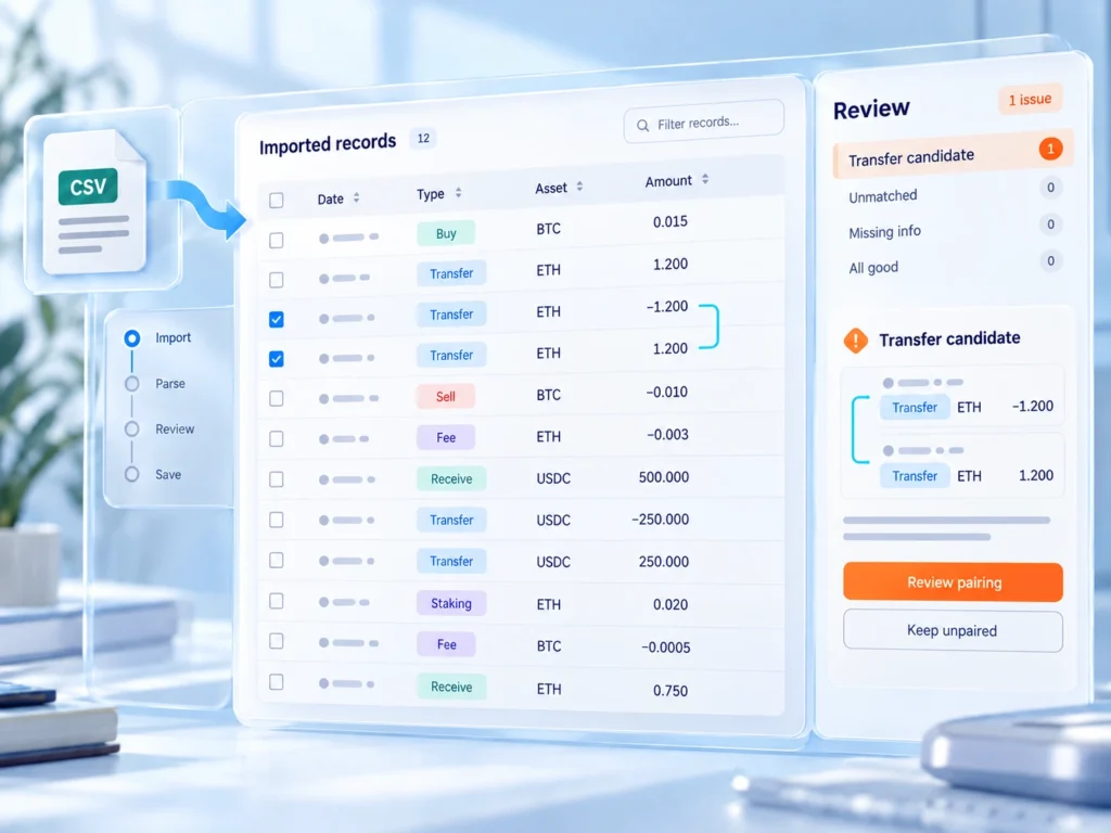 Transaction Ledger Organizer preview
